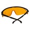 Bison Life Simone, Safety Glasses, Anti-Fog & Anti-Scratch, Orange Lens ZH-SISG-ORLBKT-MS20 - alternate 2
